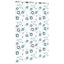 Bruserullegardin med kassette 160x240 cm Stofbredde 156 cm