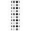 Bruserullegardin med kassette 60x240 cm Stofbredde 56 cm