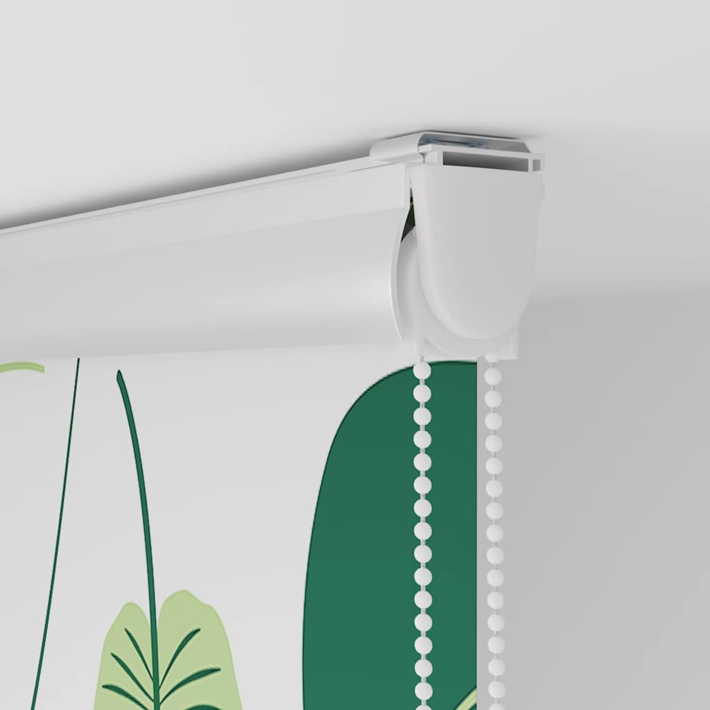 Bruserullegardin med kassette 150x240 cm Stofbredde 146 cm