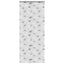 Bruserullegardin med kassette 90x240 cm Stofbredde 86 cm