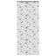 Bruserullegardin med kassette 100x240 cm Stofbredde 96 cm