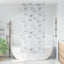 Bruserullegardin med kassette 110x240 cm Stofbredde 106 cm