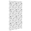 Bruserullegardin med kassette 120x240 cm Stofbredde 116 cm