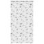 Bruserullegardin med kassette 130x240 cm Stofbredde 126 cm