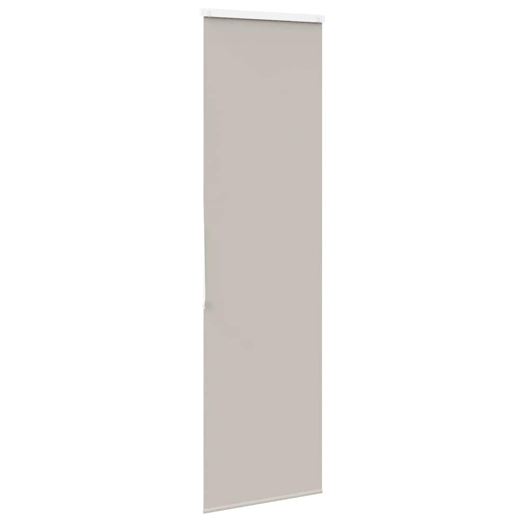 Bruserullegardin med kassette 80x240 cm Stofbredde 76 cm