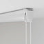 Bruserullegardin med kassette 110x240 cm Stofbredde 106 cm