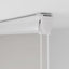 Bruserullegardin med kassette 150x240 cm Stofbredde 146 cm