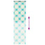 Bruserullegardin med kassette 60x240 cm Stofbredde 56 cm