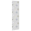 Bruserullegardin med kassette 70x240 cm Stofbredde 66 cm