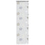 Bruserullegardin med kassette 80x240 cm Stofbredde 76 cm