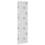 Bruserullegardin med kassette 80x240 cm Stofbredde 76 cm