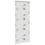 Bruserullegardin med kassette 110x240 cm Stofbredde 106 cm