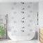 Bruserullegardin med kassette 120x240 cm Stofbredde 116 cm