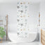 Bruserullegardin med kassette 70x240 cm Stofbredde 66 cm
