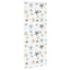 Bruserullegardin med kassette 110x240 cm Stofbredde 106 cm