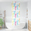 Bruserullegardin med kassette 60x240 cm Stofbredde 56 cm