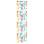 Bruserullegardin med kassette 70x240 cm Stofbredde 66 cm