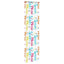 Bruserullegardin med kassette 80x240 cm Stofbredde 76 cm