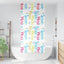 Bruserullegardin med kassette 110x240 cm Stofbredde 106 cm