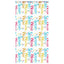 Bruserullegardin med kassette 130x240 cm Stofbredde 126 cm