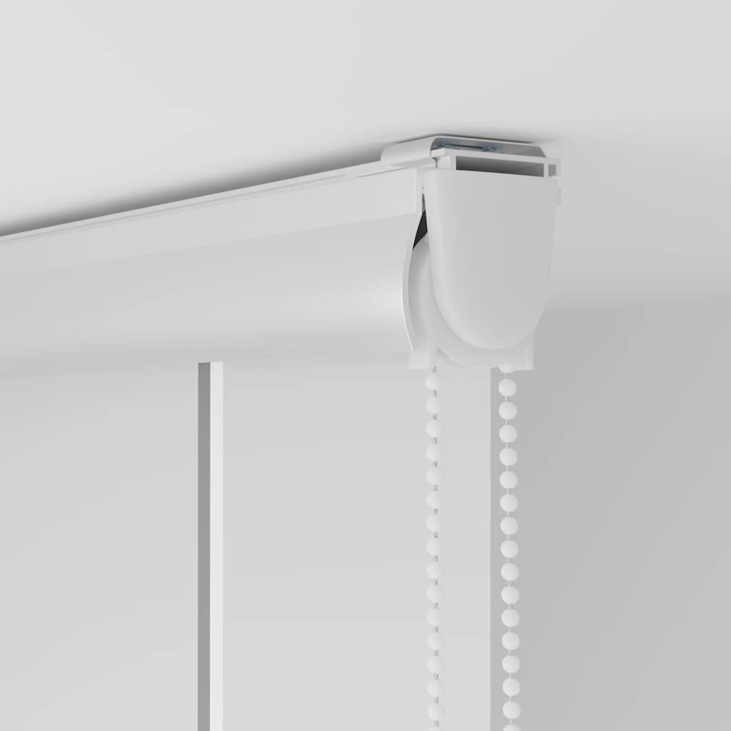 Bruserullegardin med kassette 60x240 cm Stofbredde 56 cm