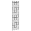 Bruserullegardin med kassette 70x240 cm Stofbredde 66 cm