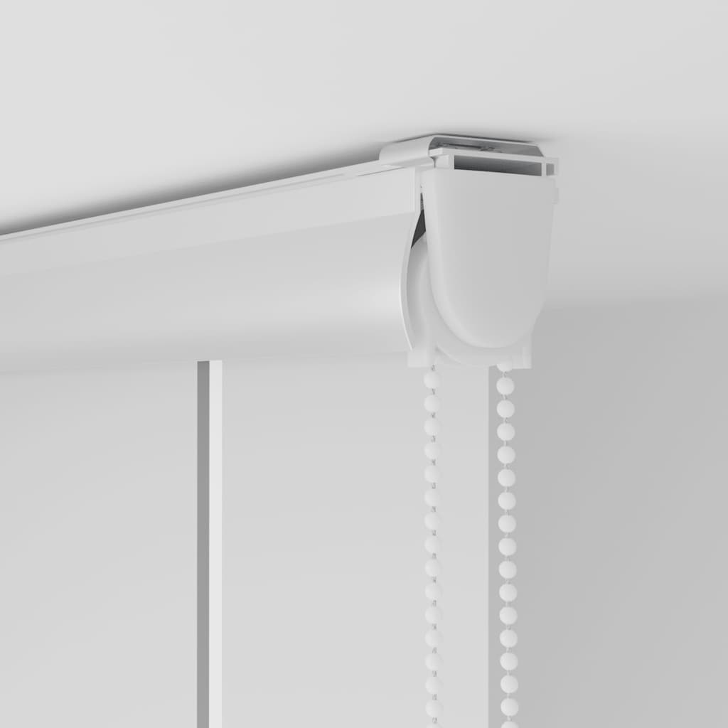 Bruserullegardin med kassette 70x240 cm Stofbredde 66 cm