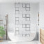 Bruserullegardin med kassette 100x240 cm Stofbredde 96 cm