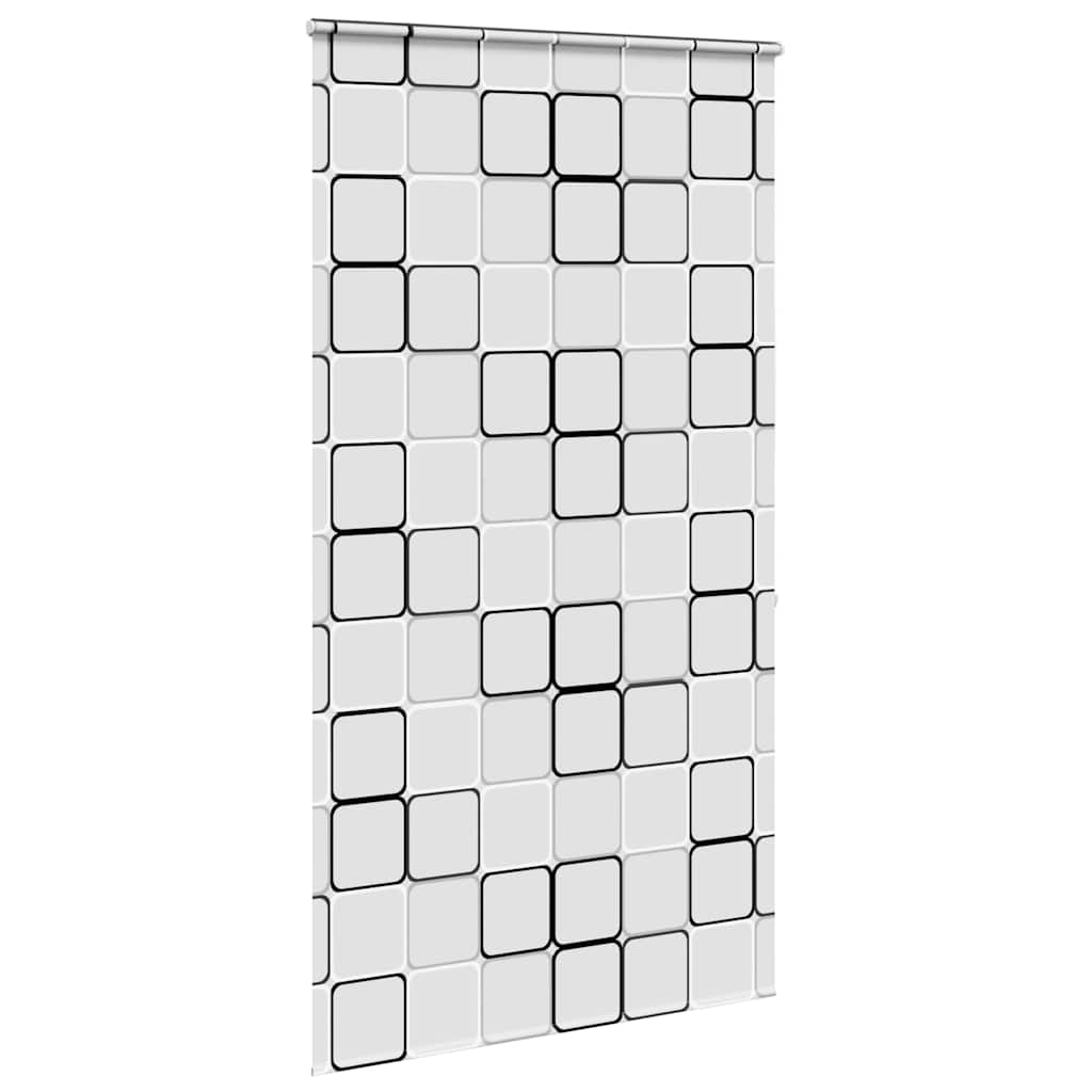 Bruserullegardin med kassette 120x240 cm Stofbredde 116 cm