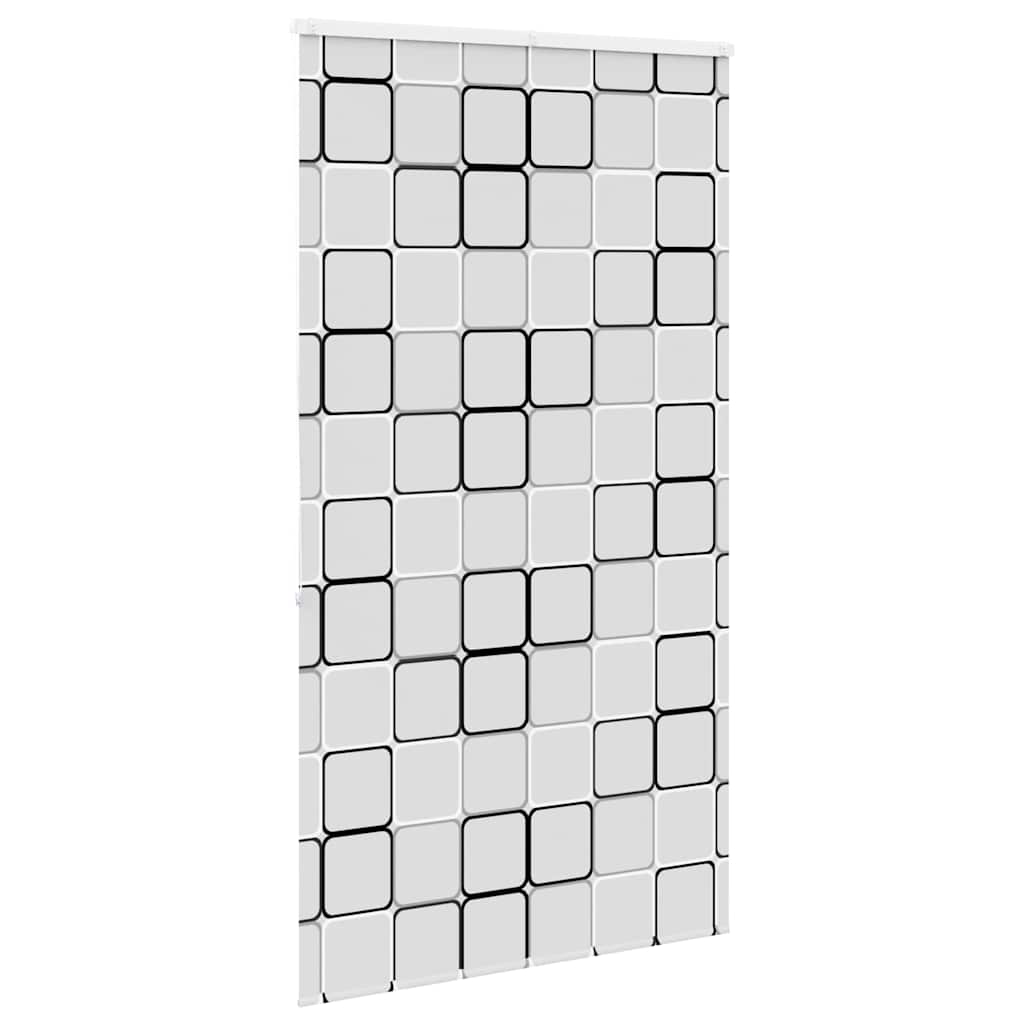 Bruserullegardin med kassette 120x240 cm Stofbredde 116 cm