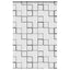 Bruserullegardin med kassette 160x240 cm Stofbredde 156 cm