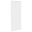 Bruserullegardin med kassette 90x240 cm Stofbredde 86 cm