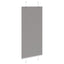Plisségardin Antracit 60x100 cm Stofbredde 59,4 cm Polyester
