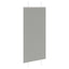 Plisségardin Antracit 60x100 cm Stofbredde 59,4 cm Polyester