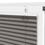 Plisségardin Antracit 60x100 cm Stofbredde 59,4 cm Polyester