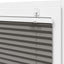 Plisségardin Antracit 85x100 cm Stofbredde 84,4 cm Polyester