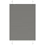 Plisségardin Antracit 100x100 cm Stofbredde 99,4 cm Polyester