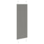 Plisségardin Antracit 50x150 cm Stofbredde 49,4 cm Polyester