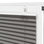 Plisségardin Antracit 55x150 cm Stofbredde 54,4 cm Polyester