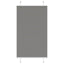 Plisségardin Antracit 70x150 cm Stofbredde 69,4 cm Polyester