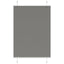 Plisségardin Antracit 85x150 cm Stofbredde 84,4 cm Polyester