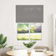 Plisségardin Antracit 95x150 cm Stofbredde 94,4 cm Polyester