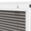 Plisségardin Antracit 120x150 cm Stofbredde 119,4 cm Polyester