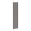 Plisségardin Antracit 40x200 cm Stofbredde 39,4 cm Polyester