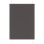 Plisségardin Sort 100x100 cm Stofbredde 99,4 cm Polyester