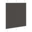 Plisségardin Sort 120x100 cm Stofbredde 119,4 cm Polyester