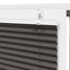 Plisségardin Sort 90x150 cm Stofbredde 89,4 cm Polyester