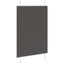 Plisségardin Sort 95x150 cm Stofbredde 94,4 cm Polyester