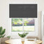 Plisségardin Sort 115x150 cm Stofbredde 114,4 cm Polyester