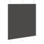 Plisségardin Sort 120x150 cm Stofbredde 119,4 cm Polyester